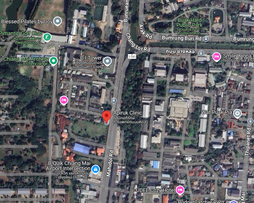 แผนที่คลินิก